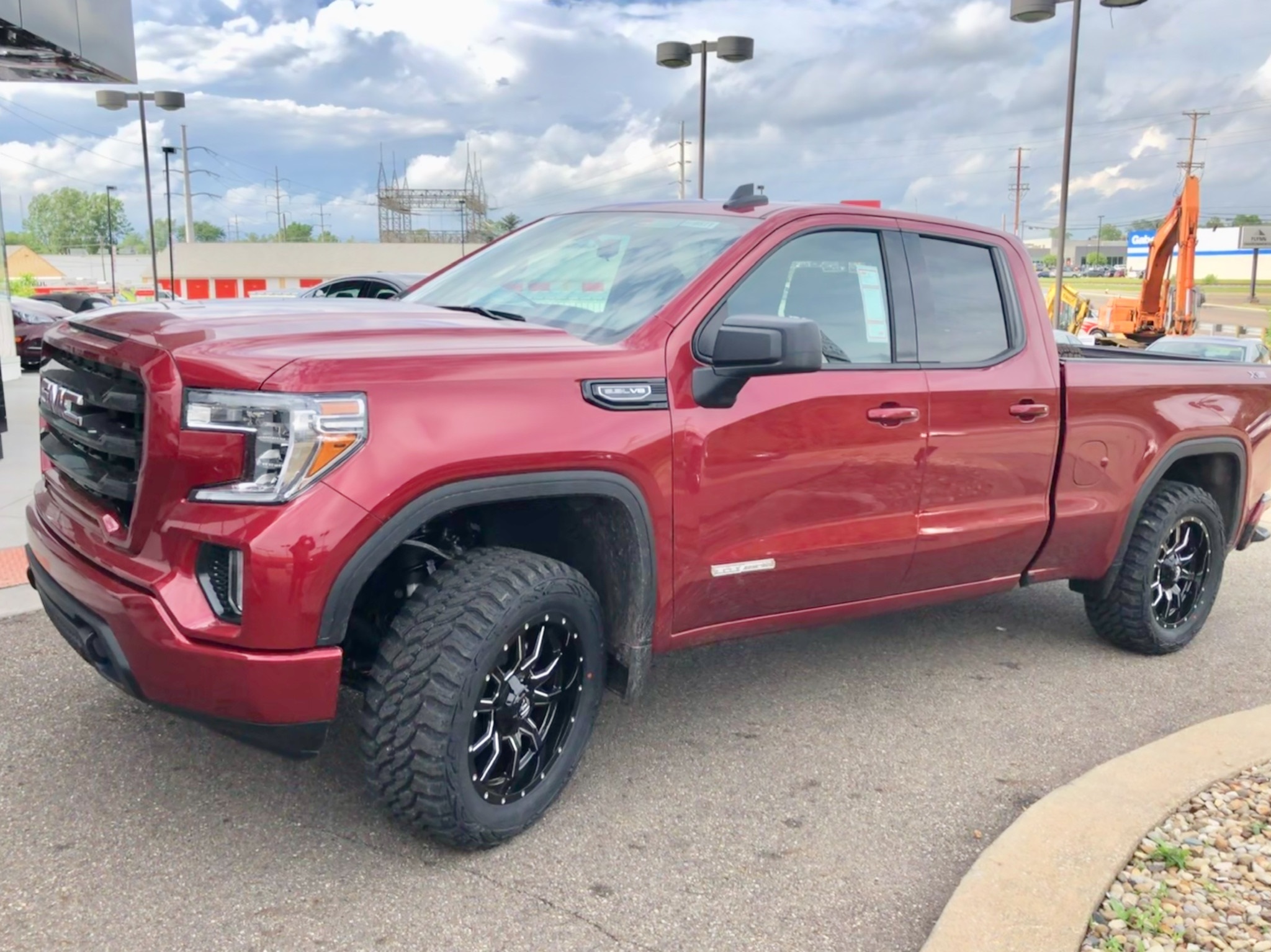 Lifted Silverado built by DSI